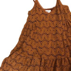 NWT Urban Outfitters Lace Burnt Orange Flowy Dress